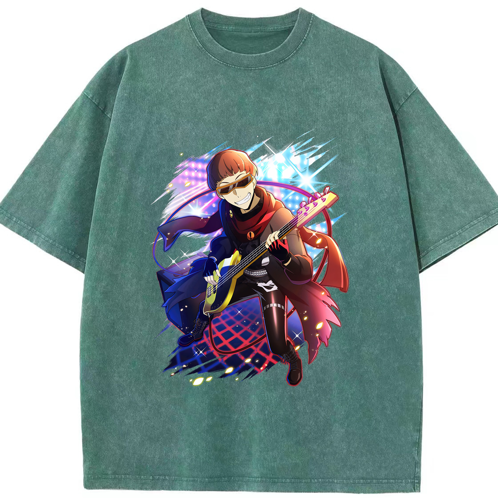 （画像用） 文豪ストレイドッグス Bungo Stray Dogs 綿100% ヴィンテージ風 半袖Tシャツ（フロントプリント）